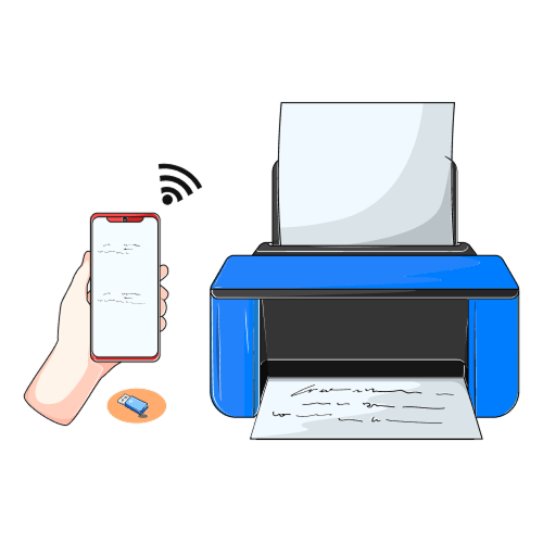 Wireless printing connectivity